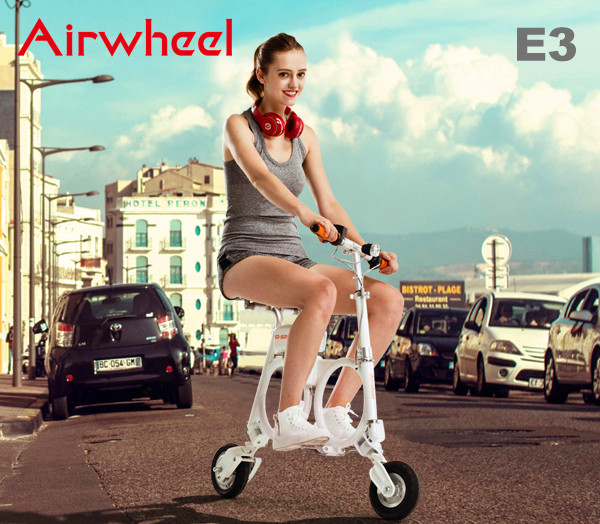 Airwheel E3 backpack electric folding bike