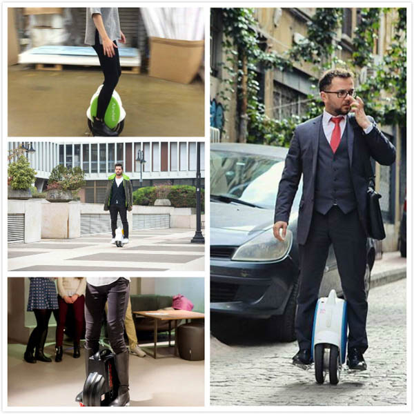 Airwheel electric self-balancing scooters