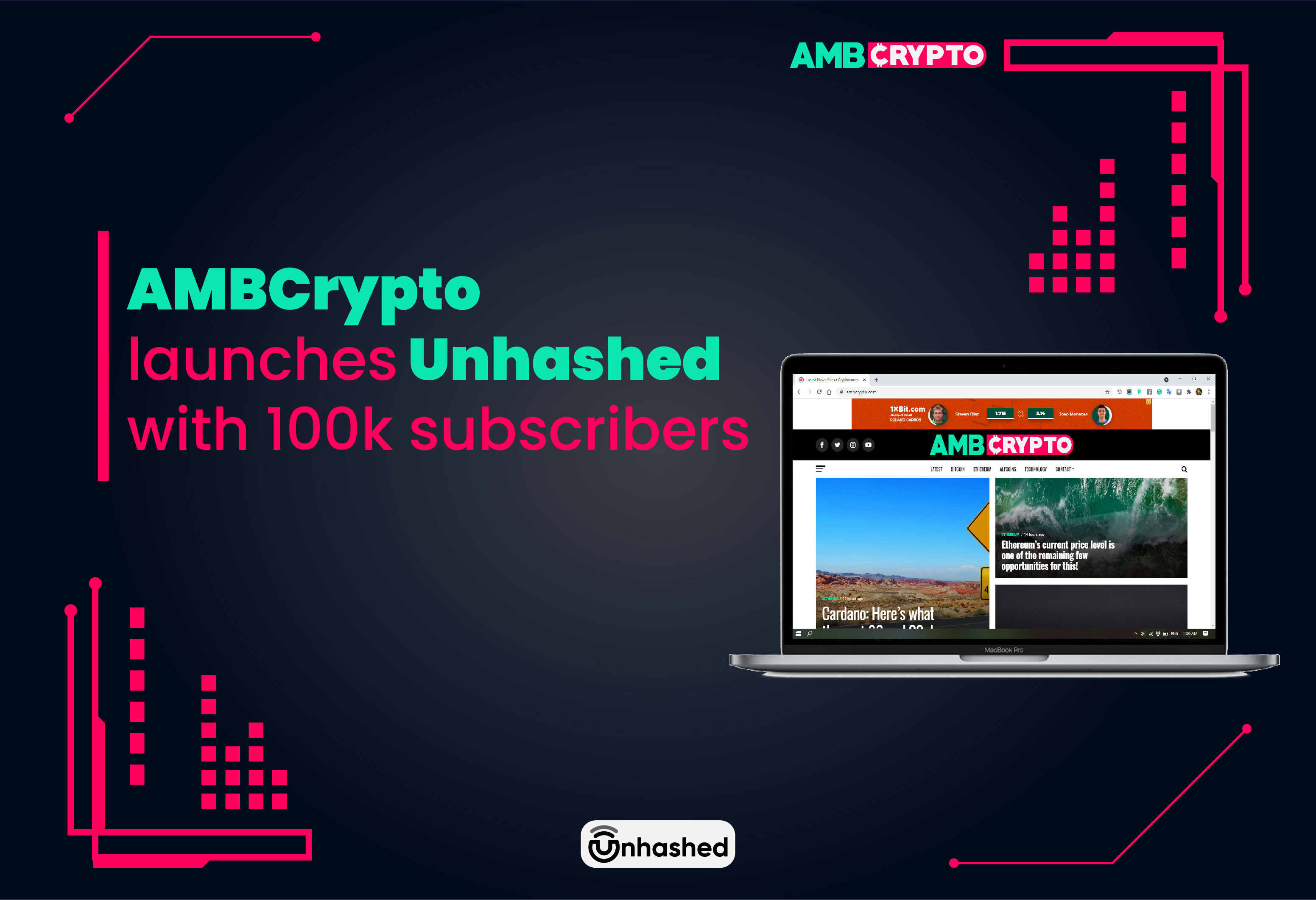 AMBCrypto launches Unhashed with 100k subscribers