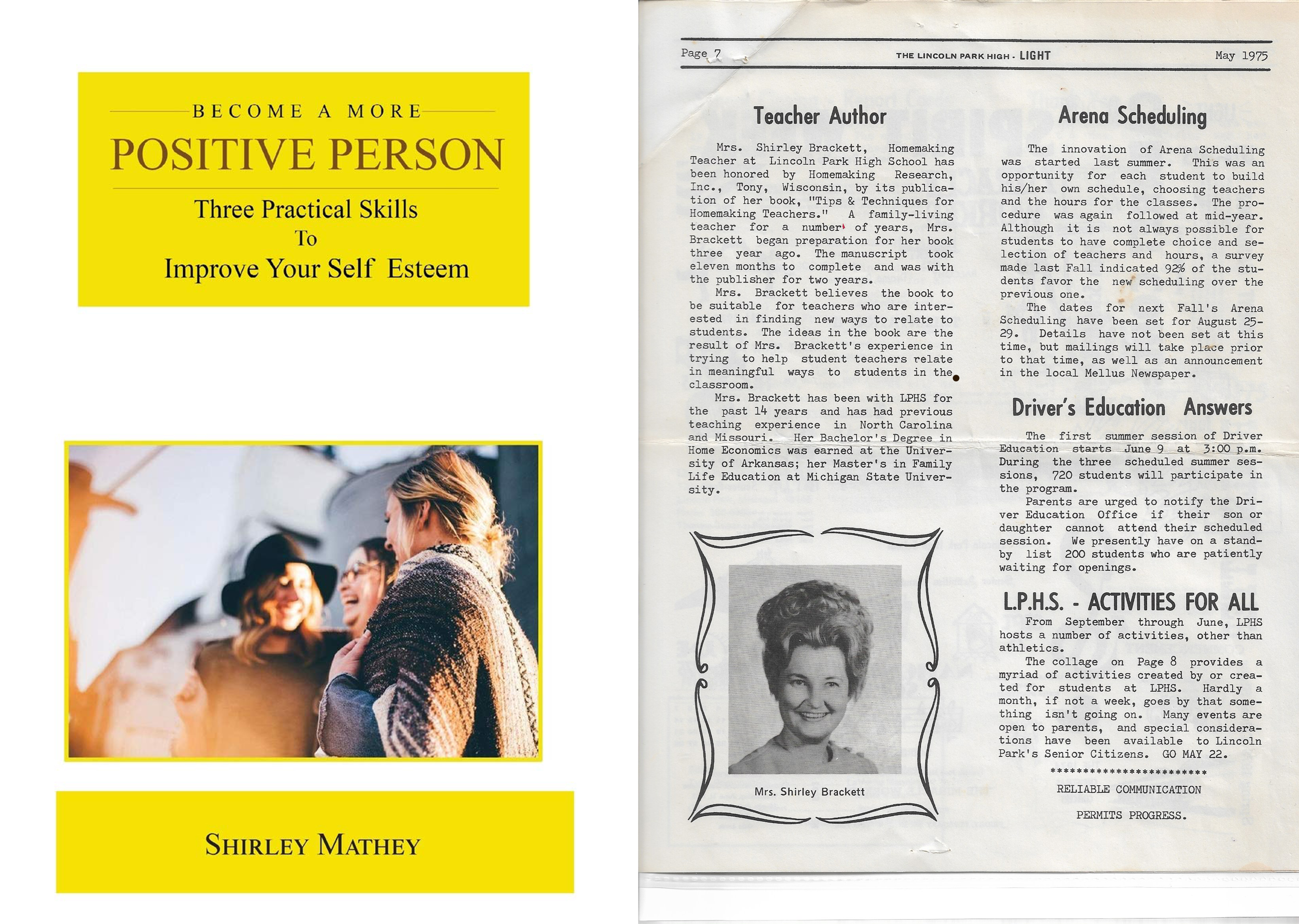 Shirley Mathey shares 3 Steps to Positive Thinking and Transformation in Latest Work, "Become a More Positive Person."