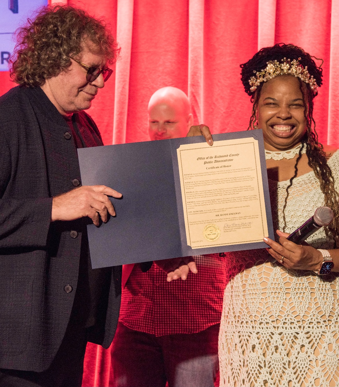 Composer Randy Edelman Honored By The City of New York 