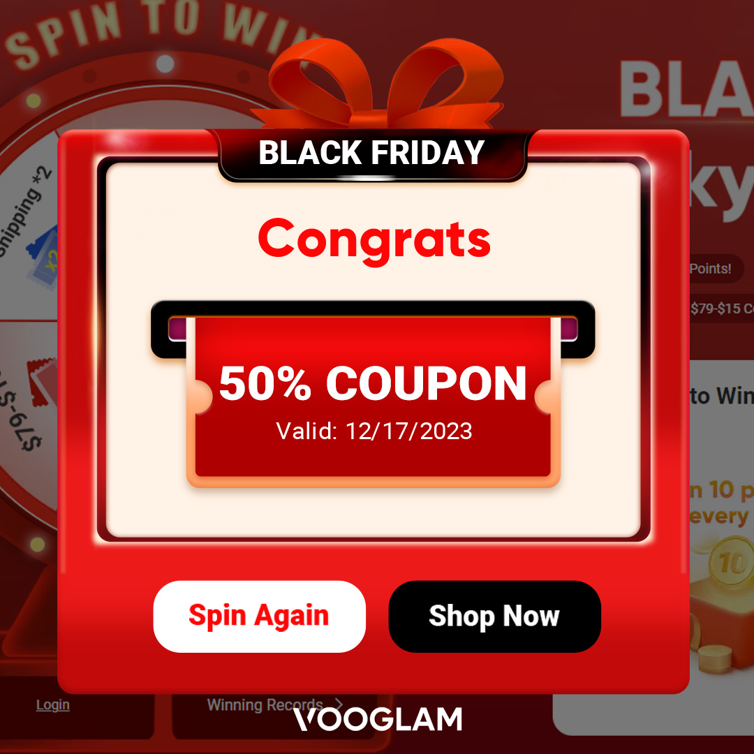 Vooglam's Black Friday Event: A Celebration of Commitment to Quality and Affordability