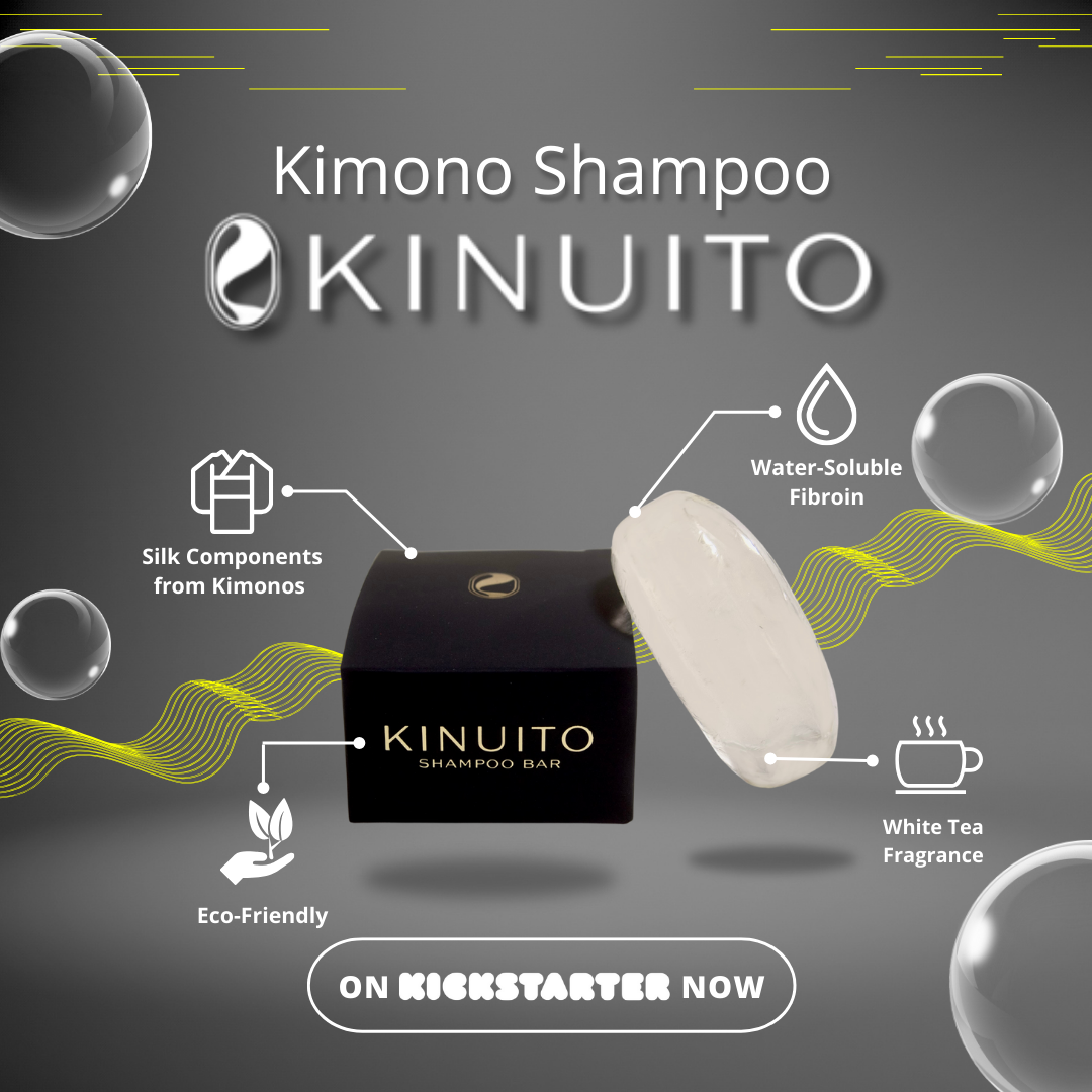 Discover KINUITO: The Revolutionary Shampoo Bar Infused with Kimono Fabric Elegance